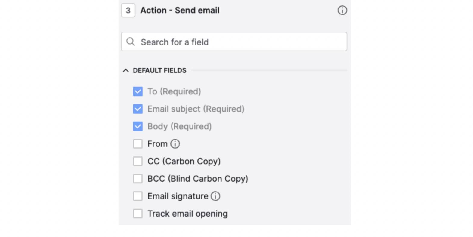Follow-up email automation Pipedrive send email