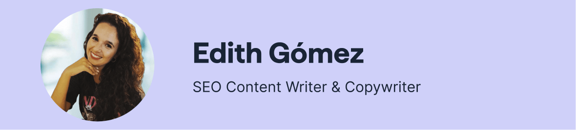 Blog Authors Edith Gomez