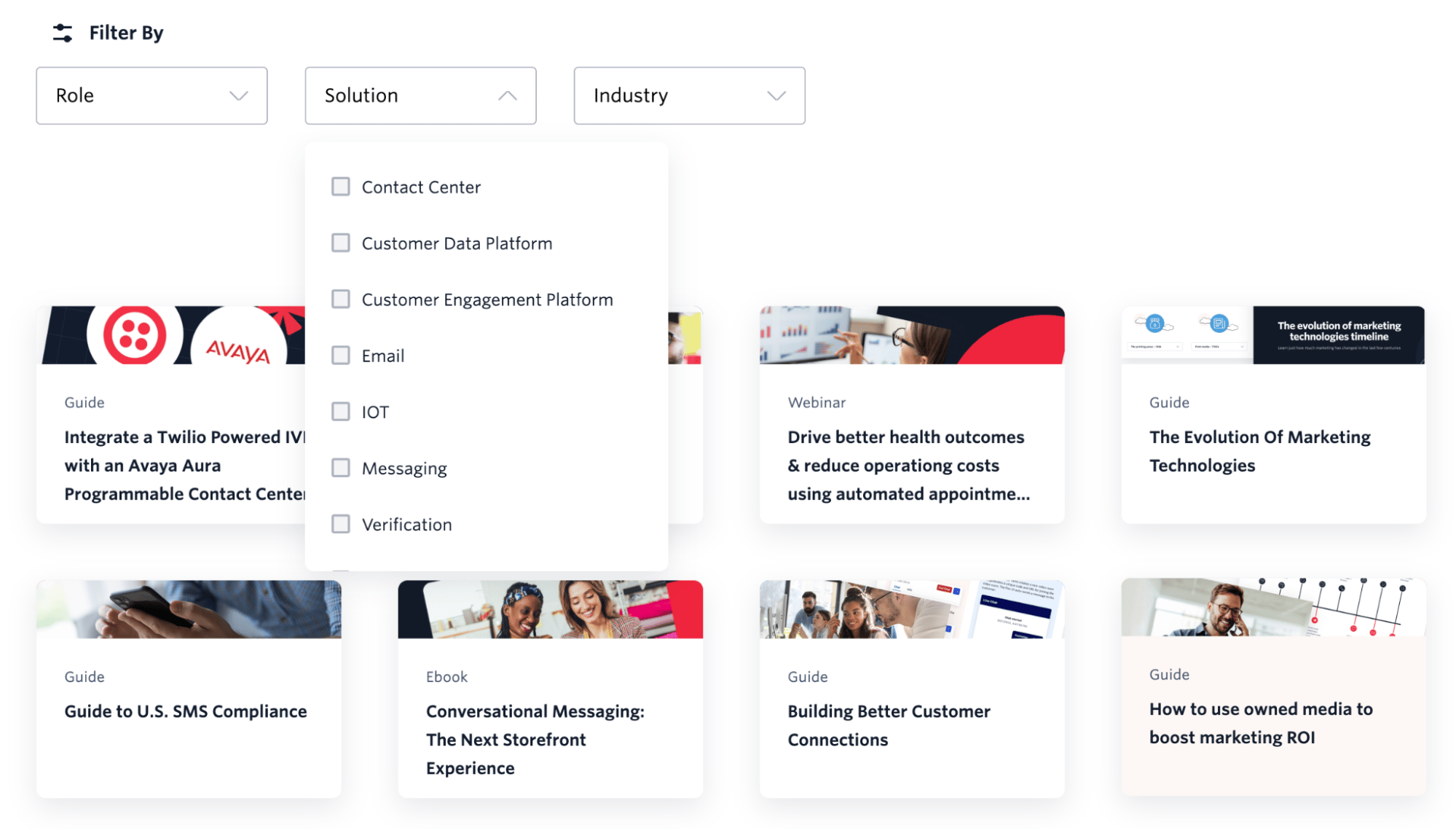 Twilio middle of funnel